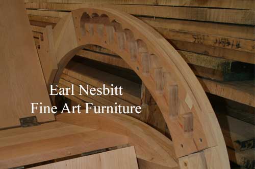 inside arm of custom recliner